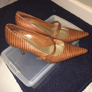 Nine West Brown Heels